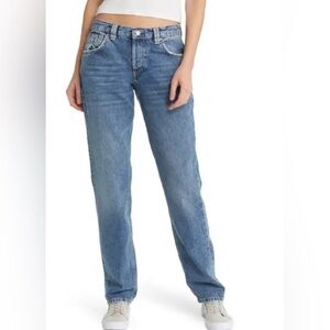 #925 NWT Free People We The Free Crvy Siren Low Rise Straight size 29